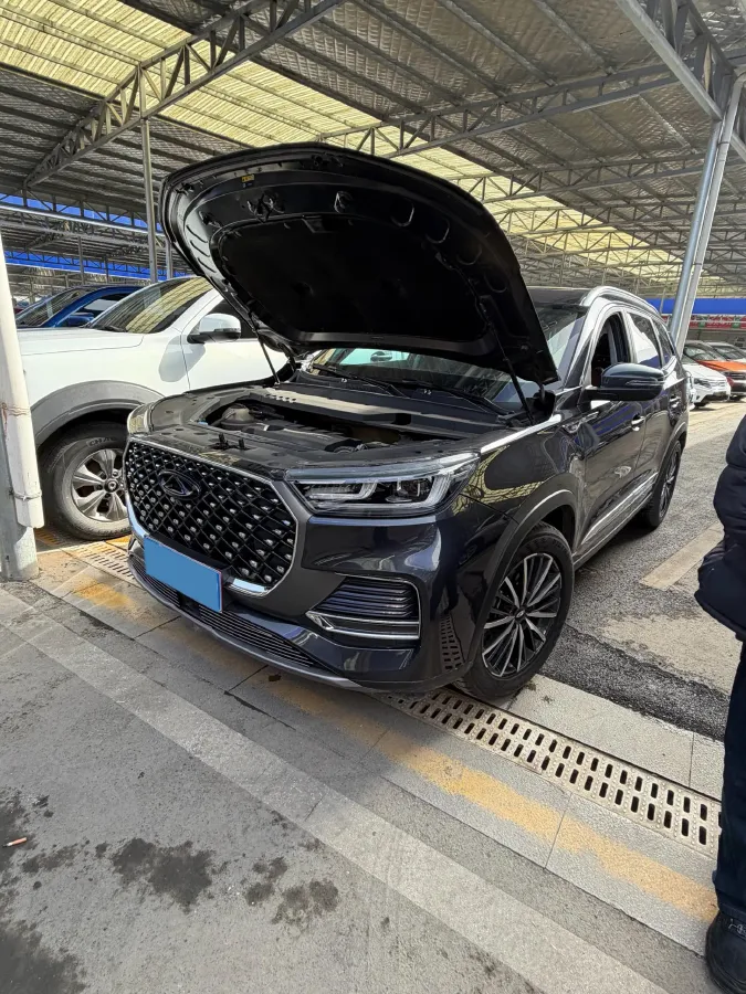 2022 Chery Tiggo 8 Plus 1.6T 197HP L4 7DCT,autocango,china used car exporter,china ev exporter,chinese used car exporter,chinese used ev exporter