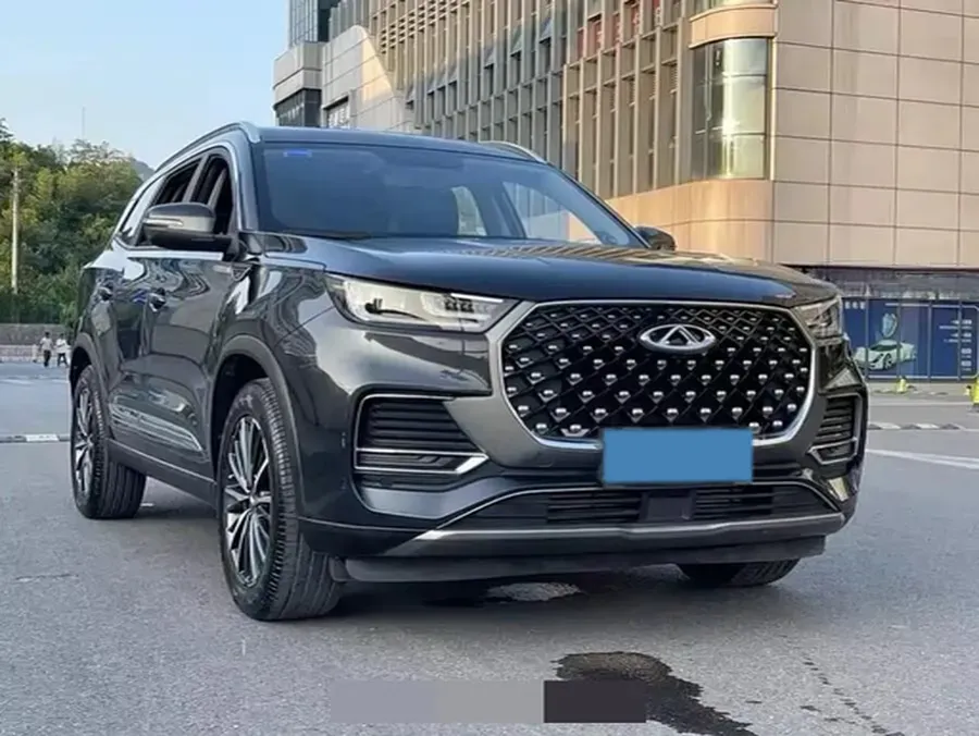 2022 Chery Tiggo 8 Plus 1.6T 197HP L4 7DCT,autocango,china used car exporter,china ev exporter,chinese used car exporter,chinese used ev exporter