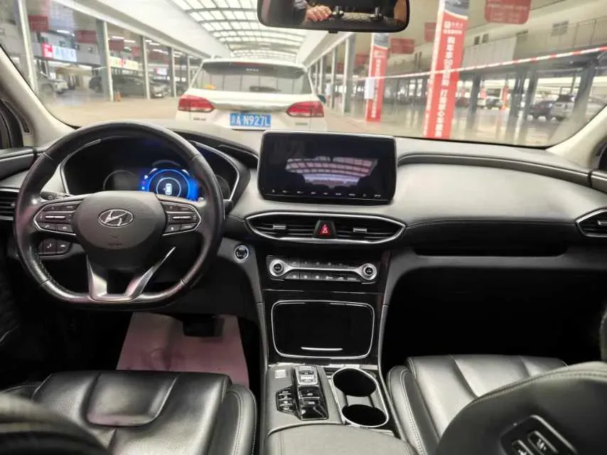2019 Hyundai Santafe 2.0T 240HP L4 8AT,autocango,china used car exporter,china ev exporter,chinese used car exporter,chinese used ev exporter