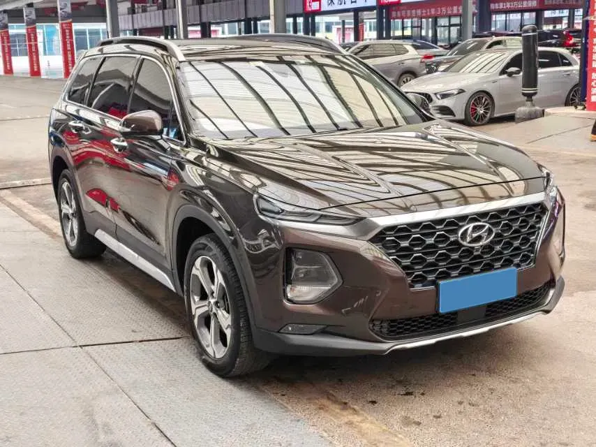 2019 Hyundai Santafe 2.0T 240HP L4 8AT,autocango,china used car exporter,china ev exporter,chinese used car exporter,chinese used ev exporter