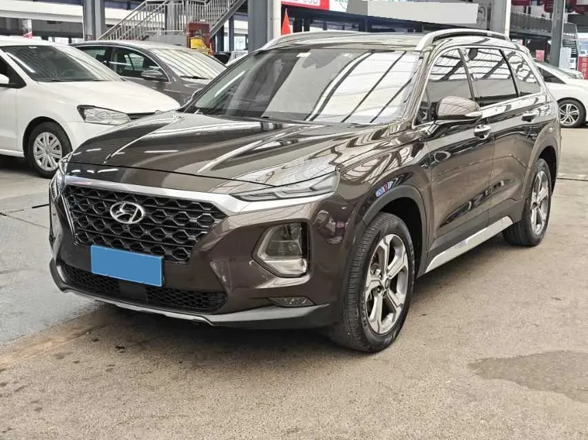 2019 Hyundai Santafe 2.0T 240HP L4 8AT,autocango,china used car exporter,china ev exporter,chinese used car exporter,chinese used ev exporter
