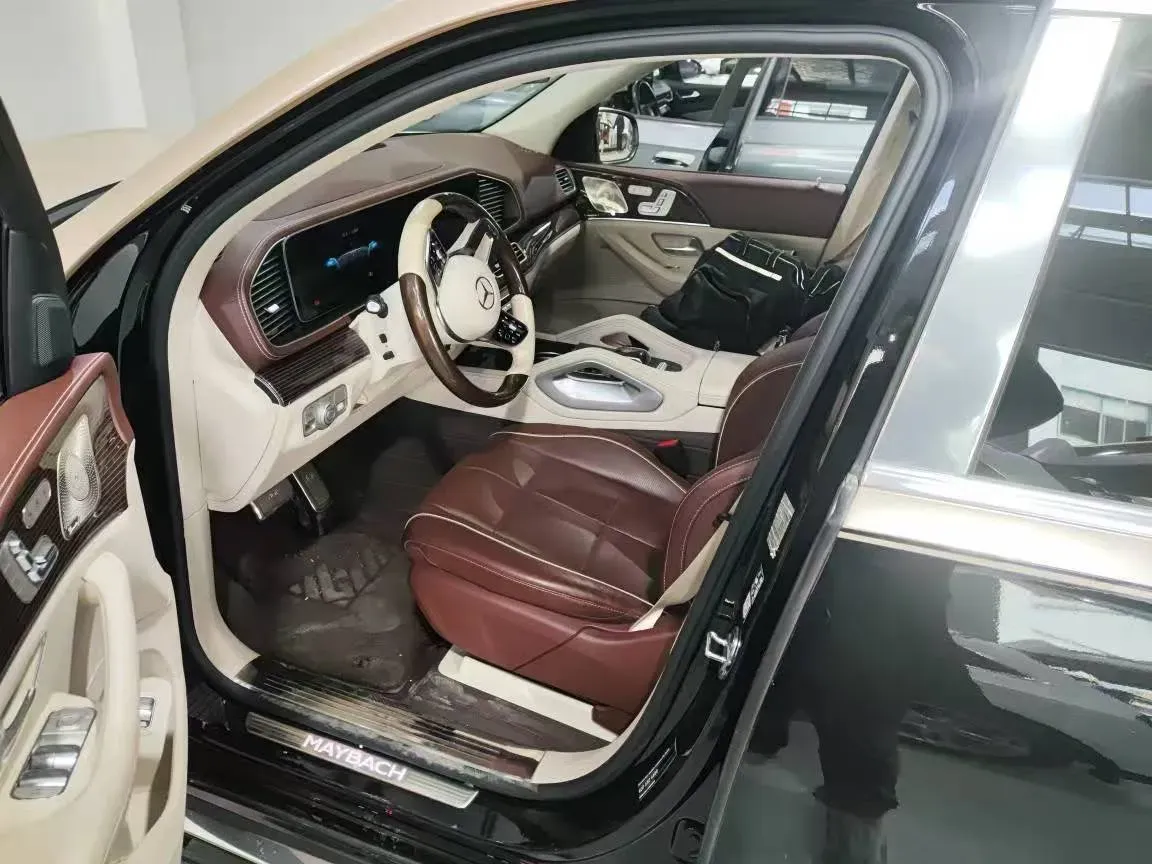 2022 Mercedes-Benz Maybach GLS 3.0T 367HP L6 9AT,autocango,china used car exporter,china ev exporter,chinese used car exporter,chinese used ev exporter