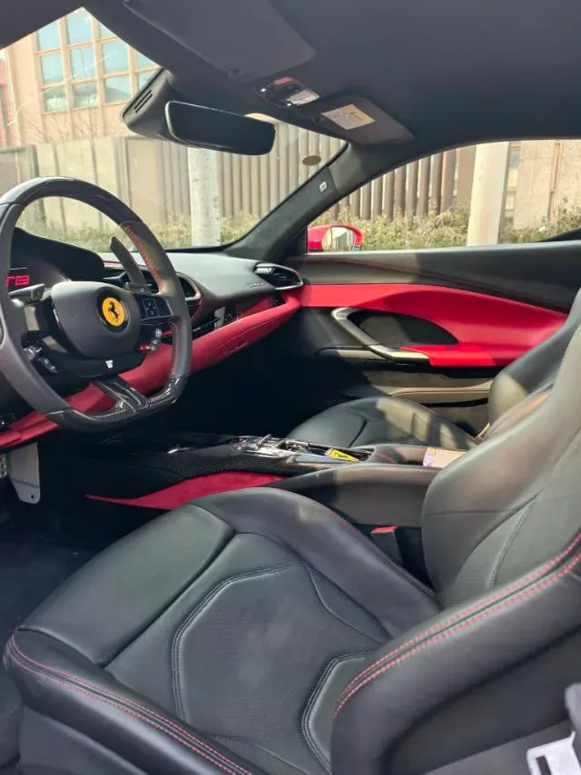 2021 Ferrari 296 3.0T 663HP V6 8DCT PHEV 7.45KWH,autocango,china used car exporter,china ev exporter,chinese used car exporter,chinese used ev exporter