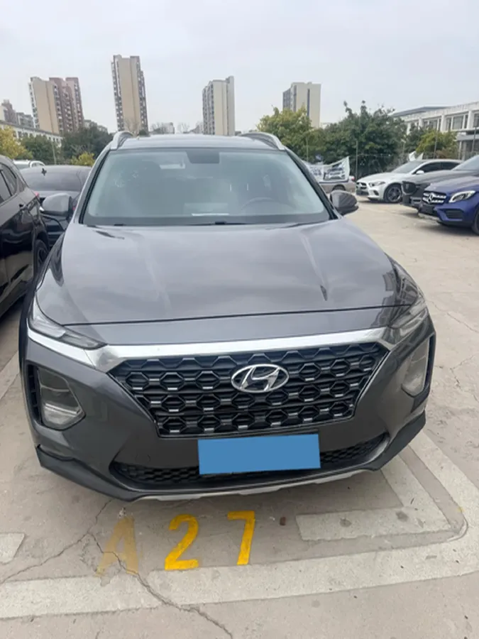 2019 Hyundai Santafe 2.0T 240HP L4 8AT,autocango,china used car exporter,china ev exporter,chinese used car exporter,chinese used ev exporter
