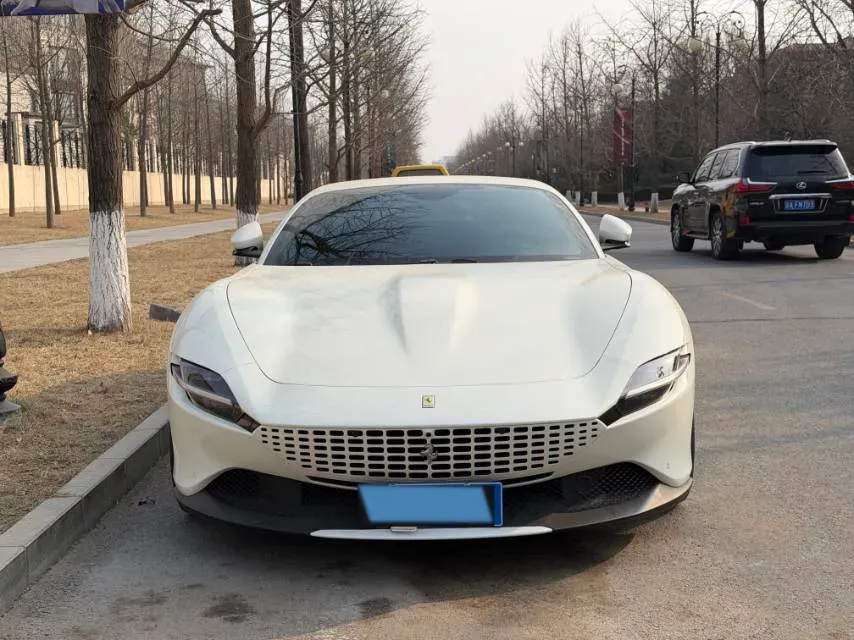 2020 Ferrari Roma 3.9T 620HP V8 8DCT,autocango,china used car exporter,china ev exporter,chinese used car exporter,chinese used ev exporter