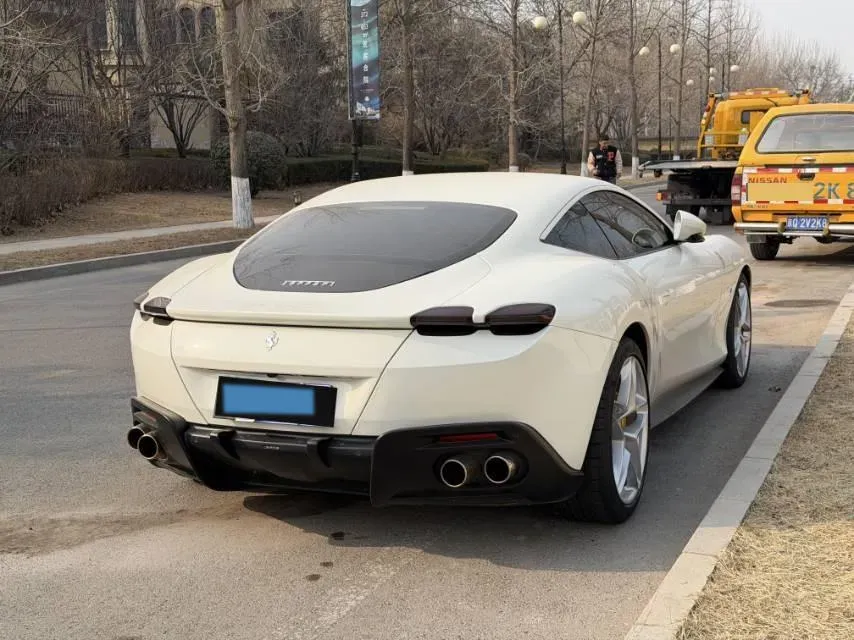 2020 Ferrari Roma 3.9T 620HP V8 8DCT,autocango,china used car exporter,china ev exporter,chinese used car exporter,chinese used ev exporter