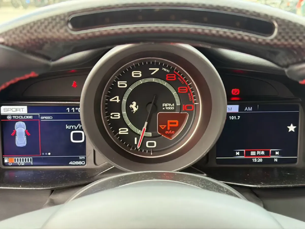 2015 Ferrari 488 3.9T 670HP V8 7DCT,autocango,china used car exporter,china ev exporter,chinese used car exporter,chinese used ev exporter