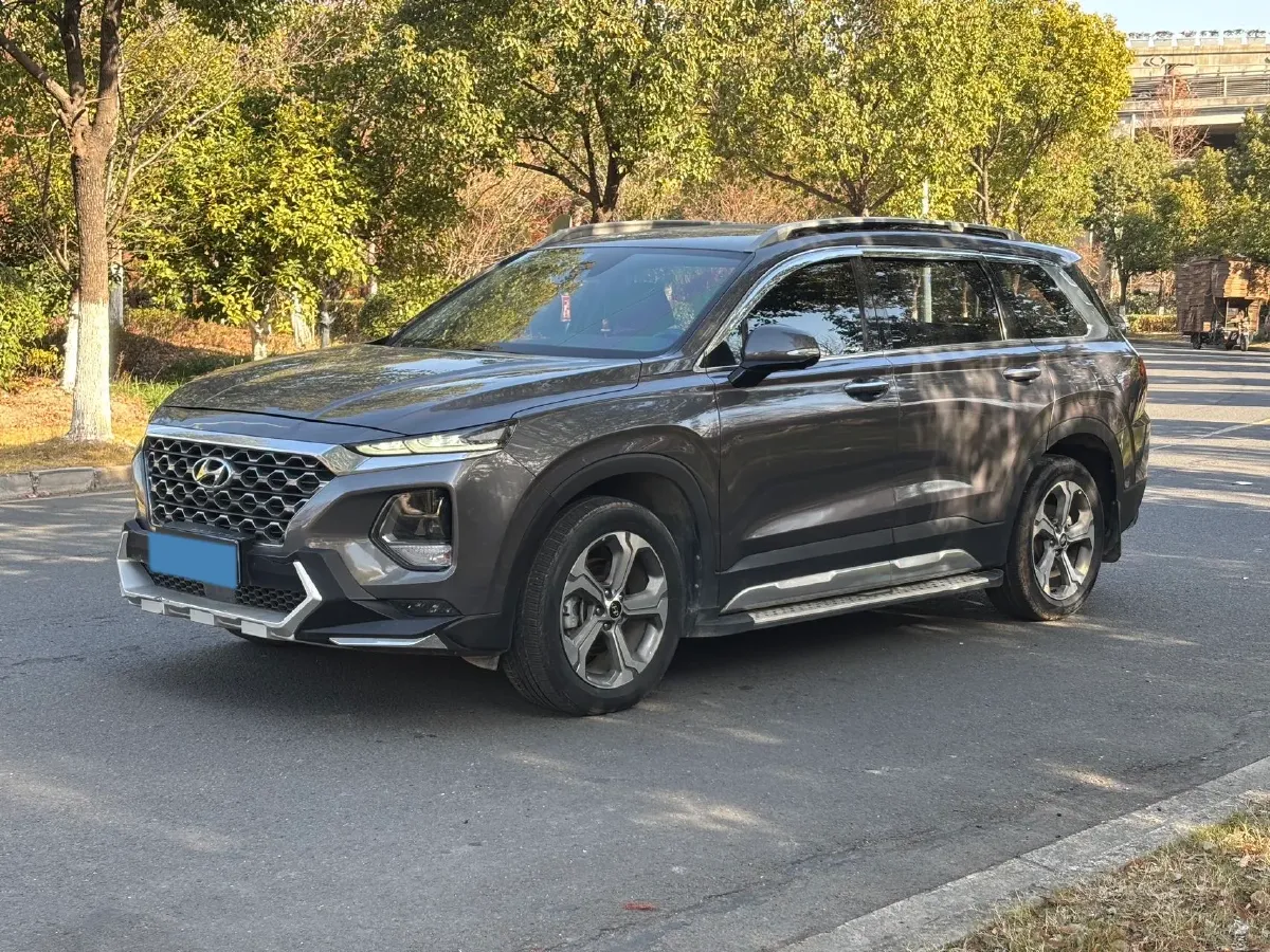 2019 Hyundai Santafe 2.0T 240HP L4 8AT,autocango,china used car exporter,china ev exporter,chinese used car exporter,chinese used ev exporter