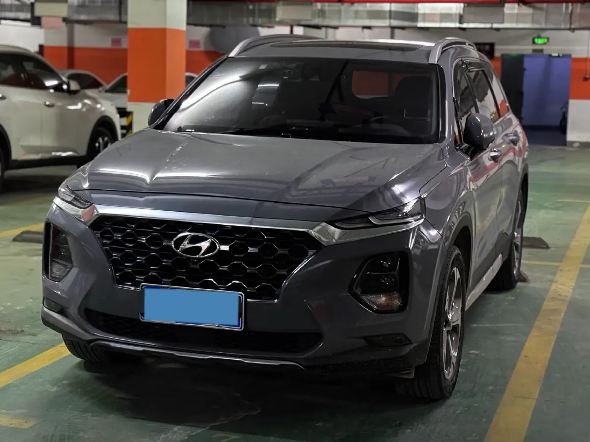 2019 Hyundai Santafe 2.0T 240HP L4 8AT,autocango,china used car exporter,china ev exporter,chinese used car exporter,chinese used ev exporter