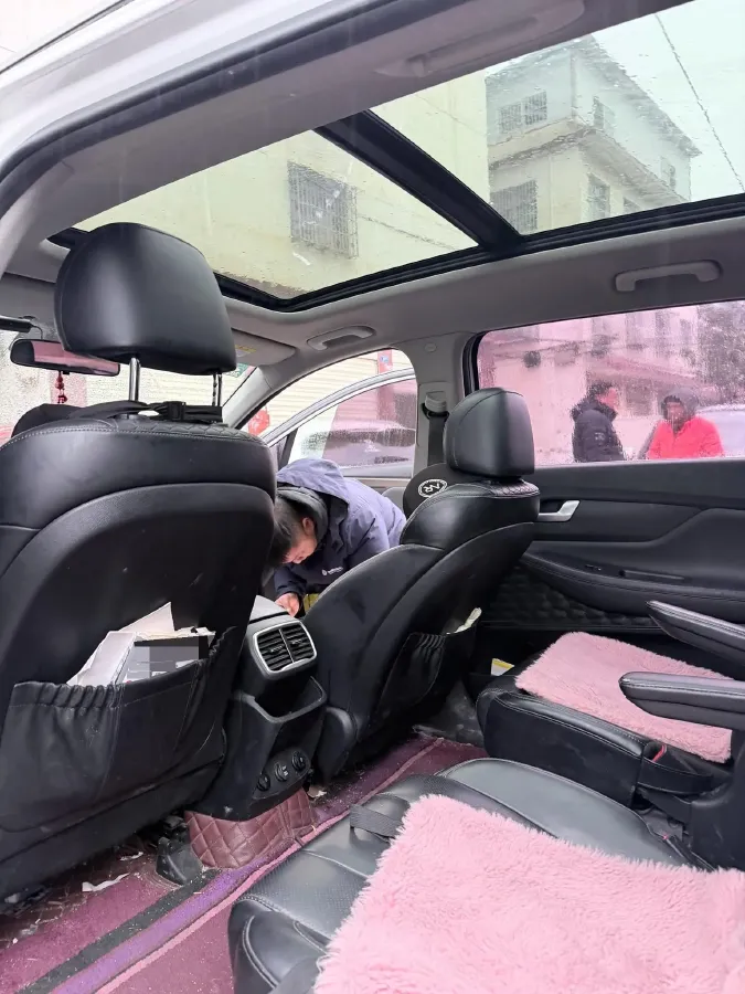2019 Hyundai Santafe 2.0T 240HP L4 8AT,autocango,china used car exporter,china ev exporter,chinese used car exporter,chinese used ev exporter