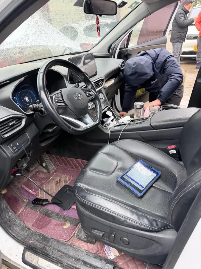 2019 Hyundai Santafe 2.0T 240HP L4 8AT,autocango,china used car exporter,china ev exporter,chinese used car exporter,chinese used ev exporter