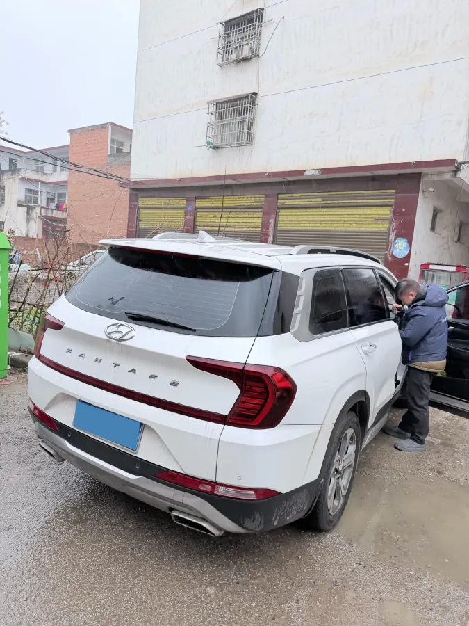 2019 Hyundai Santafe 2.0T 240HP L4 8AT,autocango,china used car exporter,china ev exporter,chinese used car exporter,chinese used ev exporter