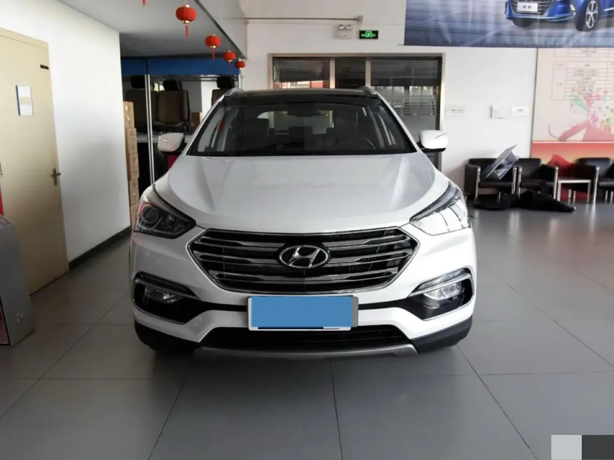 2017 Hyundai Santafe 2.0T 245HP L4 6AT,autocango,china used car exporter,china ev exporter,chinese used car exporter,chinese used ev exporter
