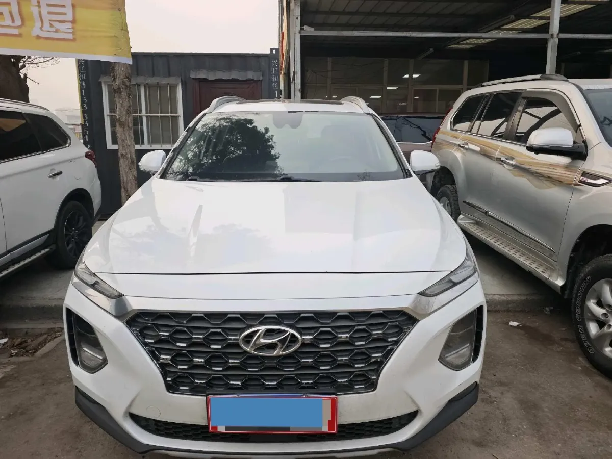 2019 Hyundai Santafe 2.0T 240HP L4 8AT,autocango,china used car exporter,china ev exporter,chinese used car exporter,chinese used ev exporter