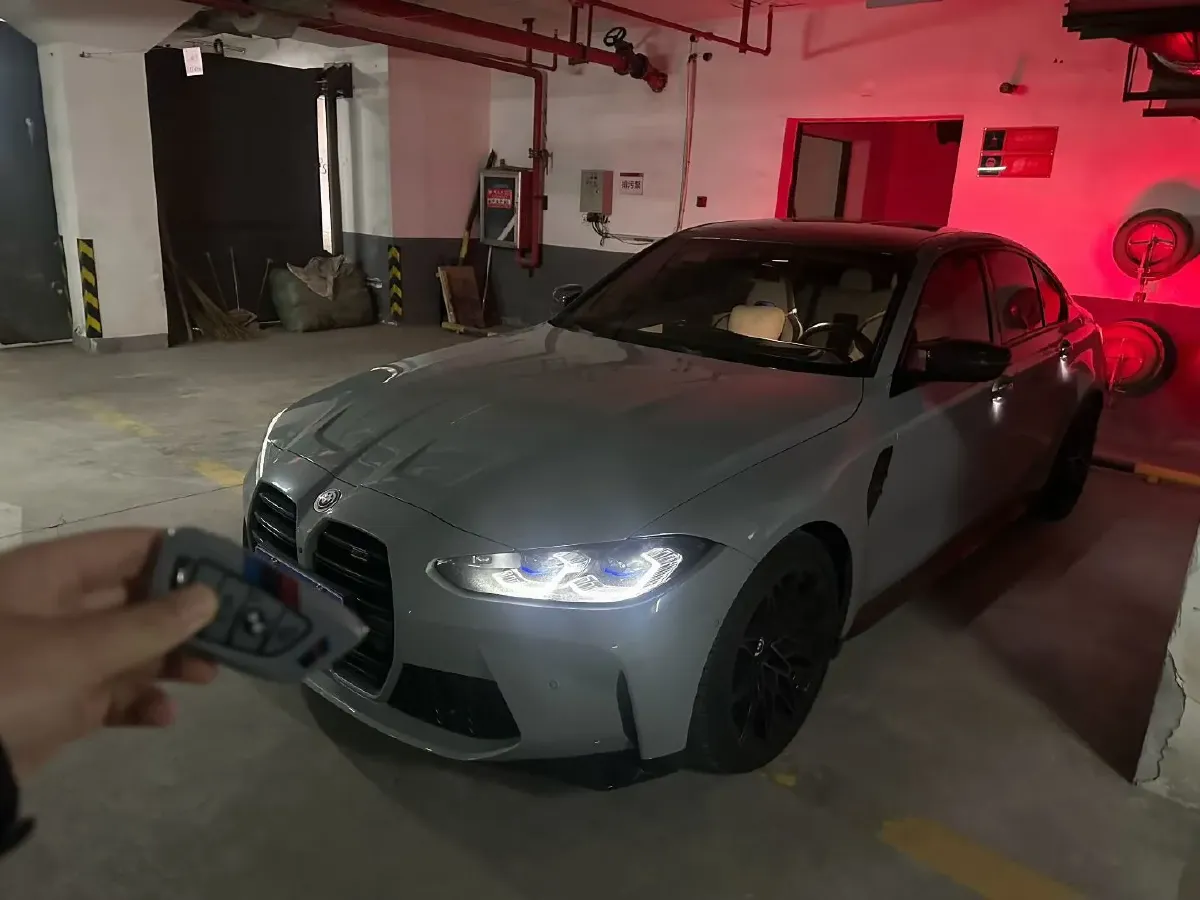 2023 BMW M3 3.0T 510HP L6 8AT,autocango,china used car exporter,china ev exporter,chinese used car exporter,chinese used ev exporter