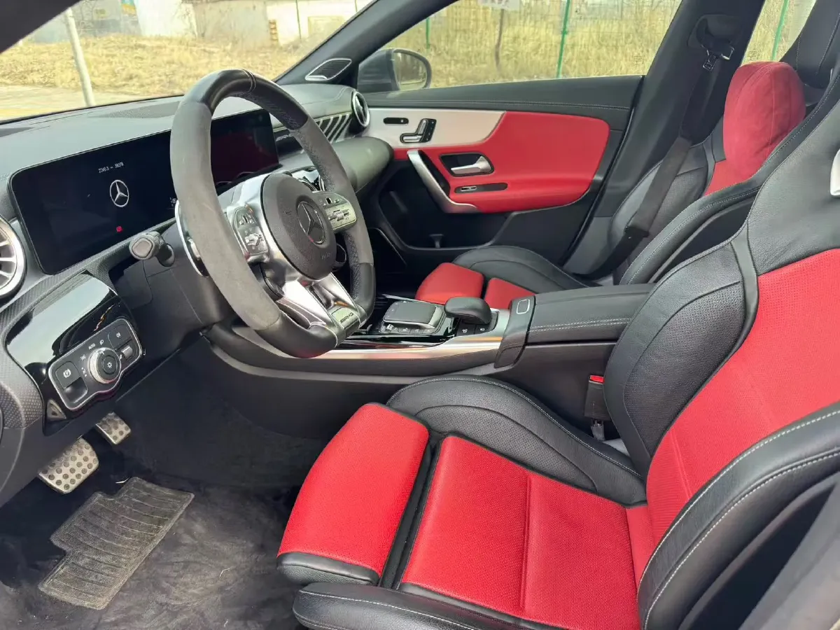 2022 Mercedes-Benz CLA AMG 2.0T 387HP L4 8DCT,autocango,china used car exporter,china ev exporter,chinese used car exporter,chinese used ev exporter