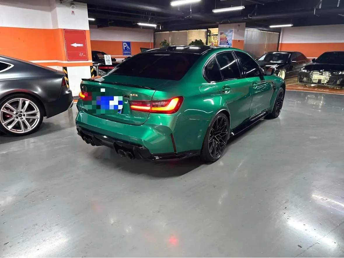 2023 BMW M3 3.0T 510HP L6 8AT,autocango,china used car exporter,china ev exporter,chinese used car exporter,chinese used ev exporter