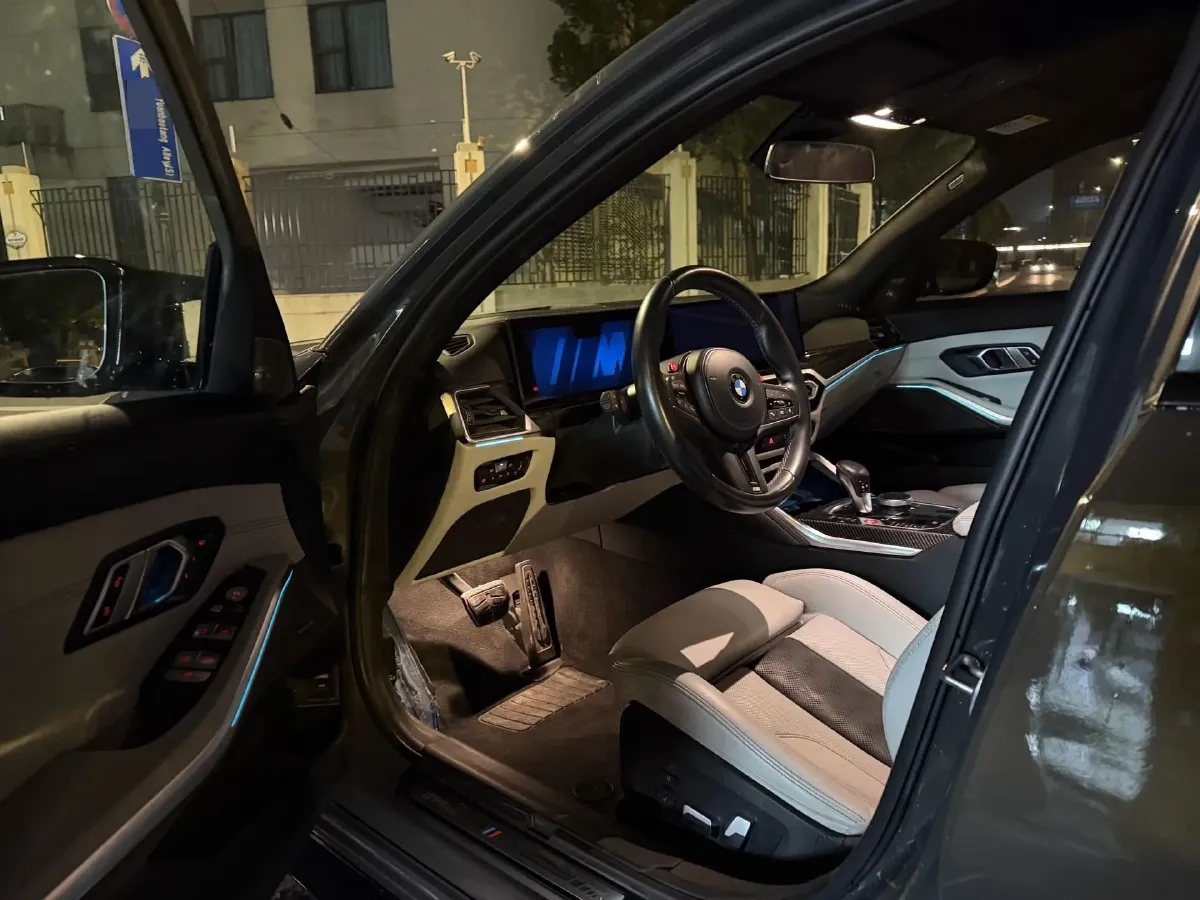 2023 BMW M3 3.0T 510HP L6 8AT,autocango,china used car exporter,china ev exporter,chinese used car exporter,chinese used ev exporter