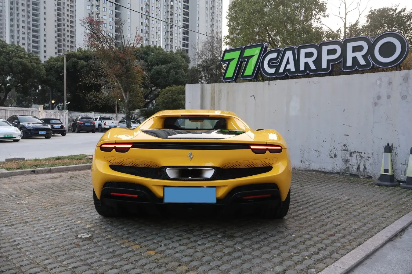 2021 Ferrari 296 3.0T 663HP V6 8DCT PHEV 7.45KWH,autocango,china used car exporter,china ev exporter,chinese used car exporter,chinese used ev exporter