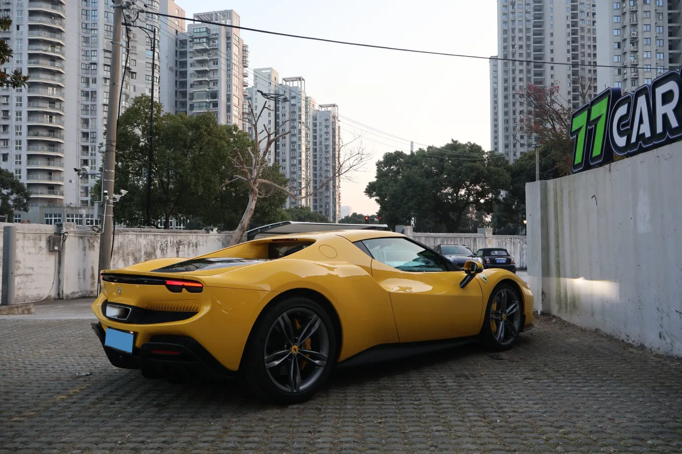 2021 Ferrari 296 3.0T 663HP V6 8DCT PHEV 7.45KWH,autocango,china used car exporter,china ev exporter,chinese used car exporter,chinese used ev exporter