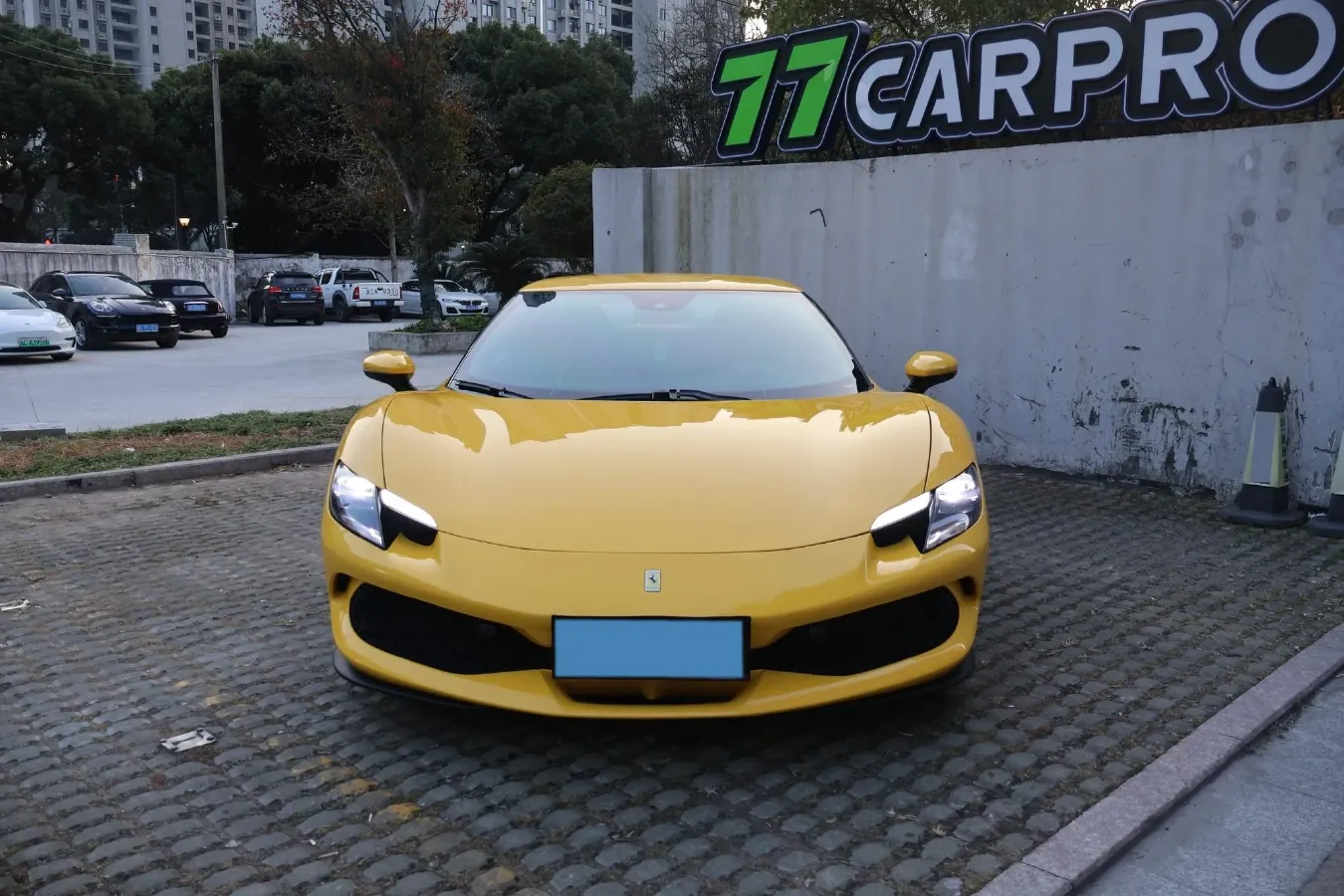 2021 Ferrari 296 3.0T 663HP V6 8DCT PHEV 7.45KWH,autocango,china used car exporter,china ev exporter,chinese used car exporter,chinese used ev exporter