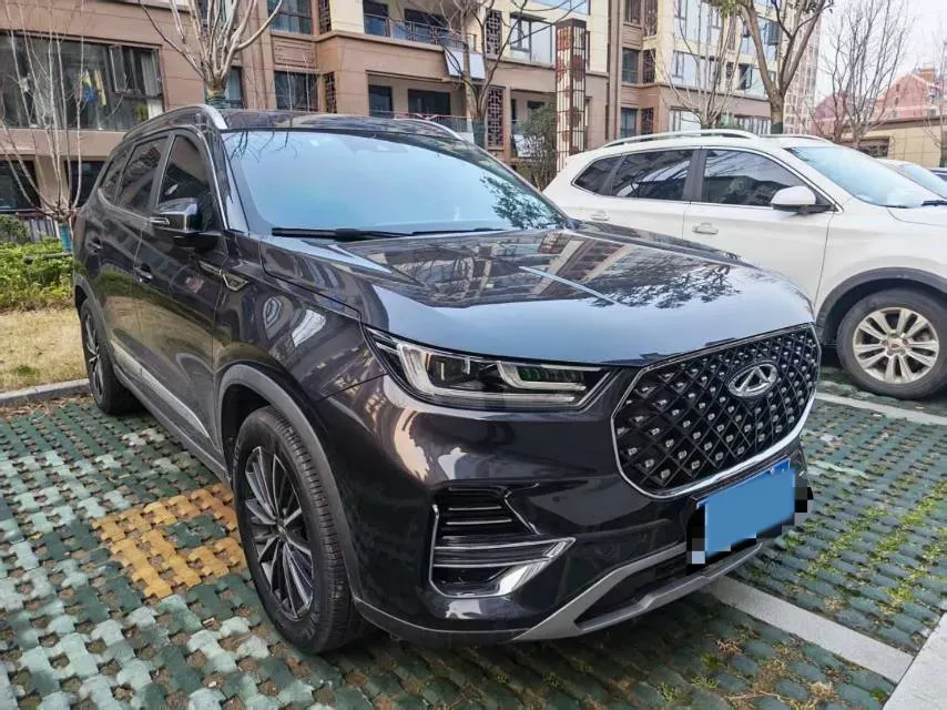 2021 Chery Tiggo 8 Plus 1.6T 197HP L4 7DCT,autocango,china used car exporter,china ev exporter,chinese used car exporter,chinese used ev exporter