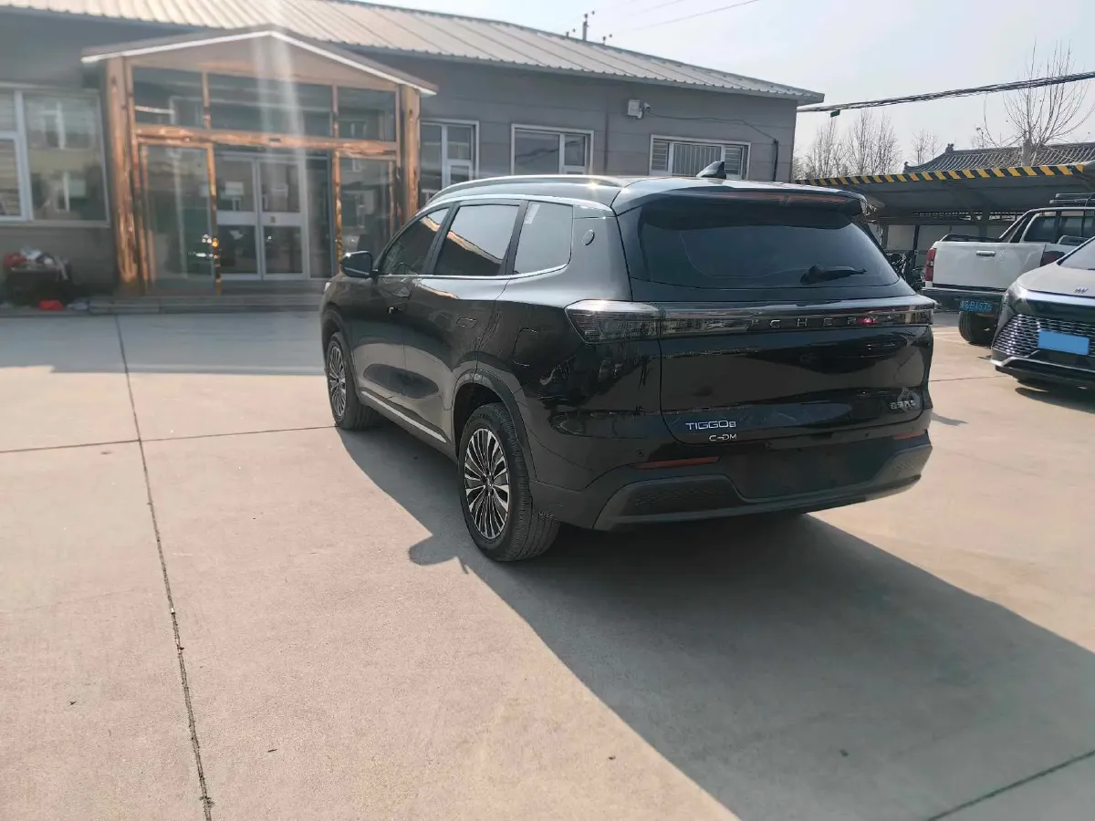 2025 Chery Tiggo8 PLUS C-DM 1.5T 156HP L4 1DHT PHEV,autocango,china used car exporter,china ev exporter,chinese used car exporter,chinese used ev exporter