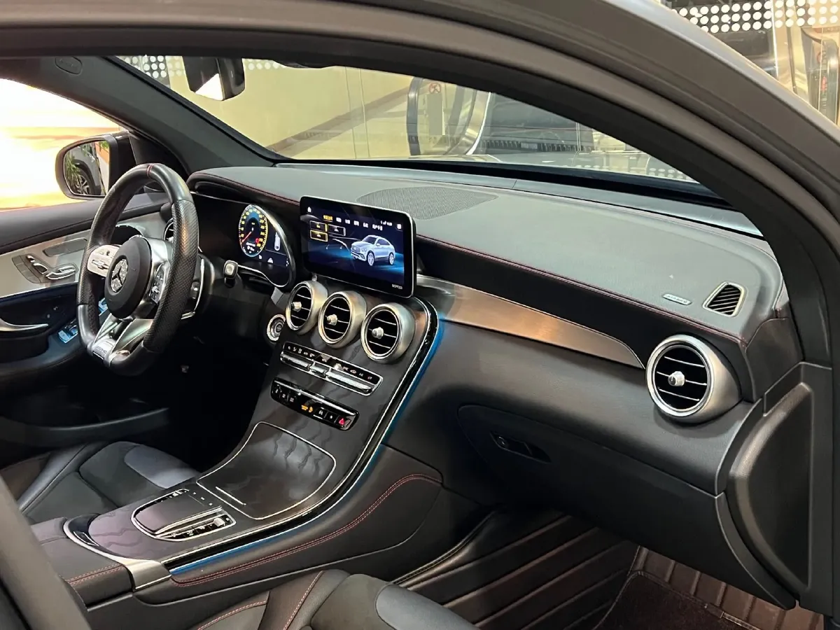 2020 Mercedes-Benz GLC Coupe AMG 3.0T 390HP V6 9AT,autocango,china used car exporter,china ev exporter,chinese used car exporter,chinese used ev exporter