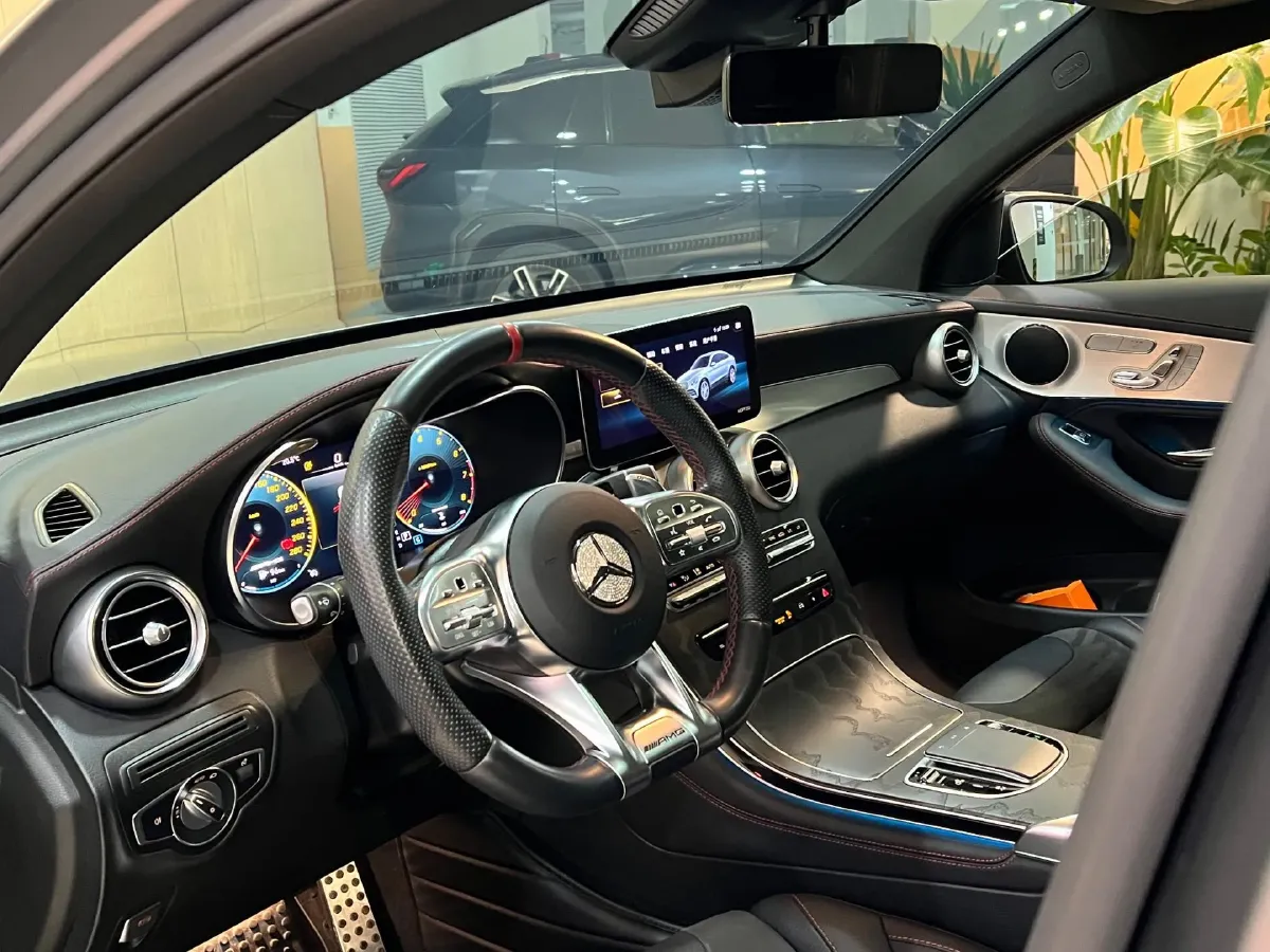 2020 Mercedes-Benz GLC Coupe AMG 3.0T 390HP V6 9AT,autocango,china used car exporter,china ev exporter,chinese used car exporter,chinese used ev exporter