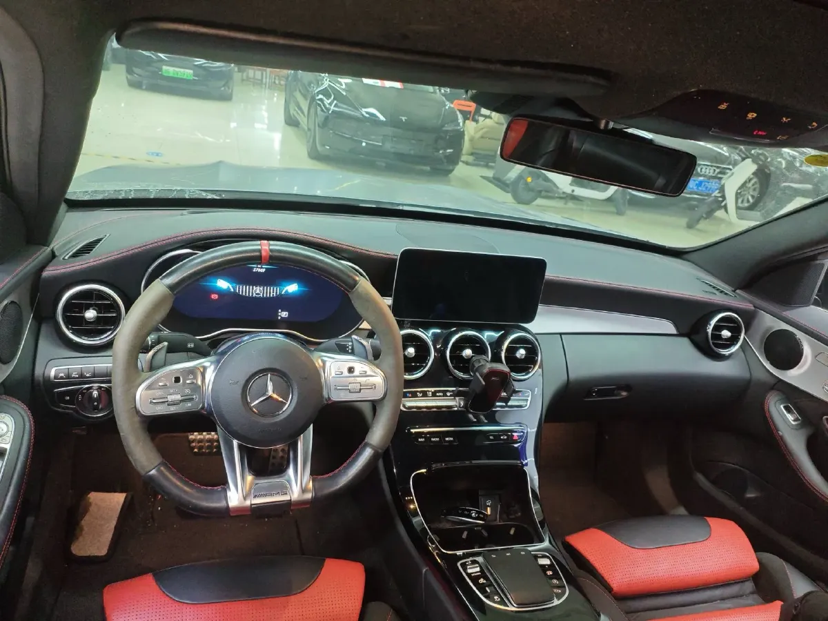 2019 Mercedes-Benz C AMG 4.0T 476HP V8 9AT,autocango,china used car exporter,china ev exporter,chinese used car exporter,chinese used ev exporter