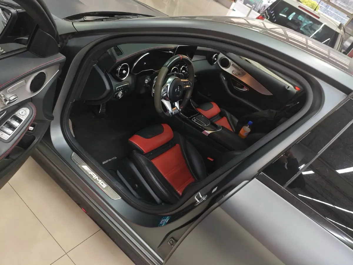 2019 Mercedes-Benz C AMG 4.0T 476HP V8 9AT,autocango,china used car exporter,china ev exporter,chinese used car exporter,chinese used ev exporter