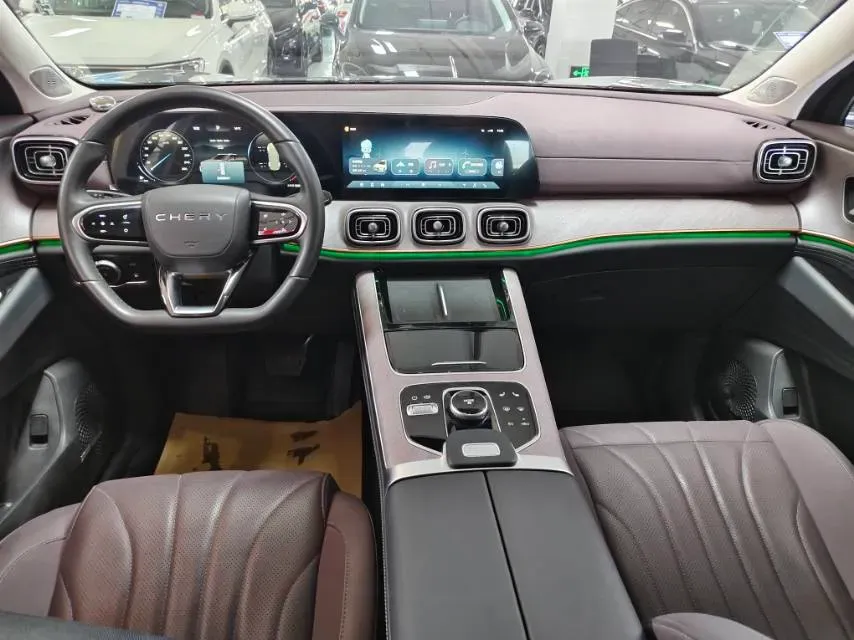 2025 Chery Tiggo9 C-DM 1.5T 156HP L4 3DHT PHEV 19.43KWH,autocango,china used car exporter,china ev exporter,chinese used car exporter,chinese used ev exporter