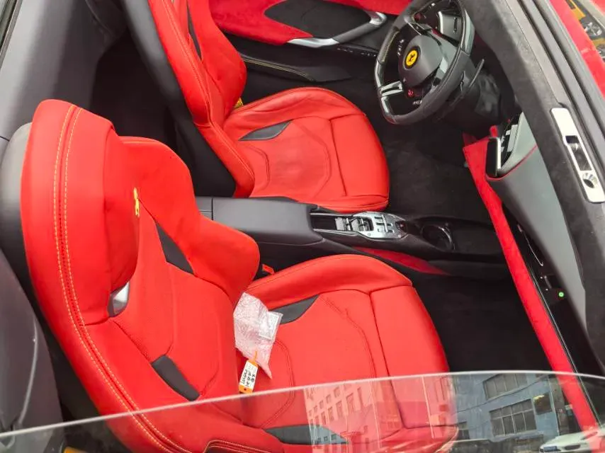 2022 Ferrari 296 3.0T 663HP V6 8DCT PHEV 7.45KWH,autocango,china used car exporter,china ev exporter,chinese used car exporter,chinese used ev exporter