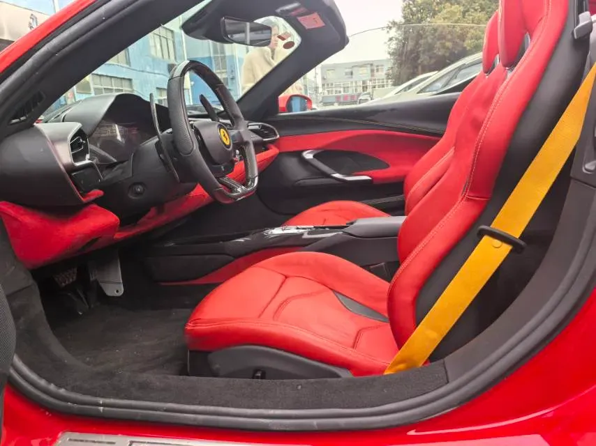 2022 Ferrari 296 3.0T 663HP V6 8DCT PHEV 7.45KWH,autocango,china used car exporter,china ev exporter,chinese used car exporter,chinese used ev exporter