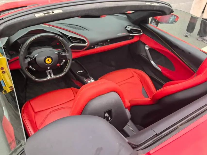 2022 Ferrari 296 3.0T 663HP V6 8DCT PHEV 7.45KWH,autocango,china used car exporter,china ev exporter,chinese used car exporter,chinese used ev exporter