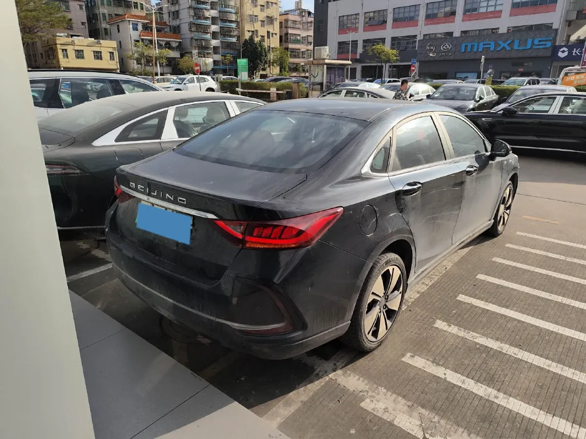 2019 BeiJing Auto EU7 BEV 60.225KWH,autocango,china used car exporter,china ev exporter,chinese used car exporter,chinese used ev exporter