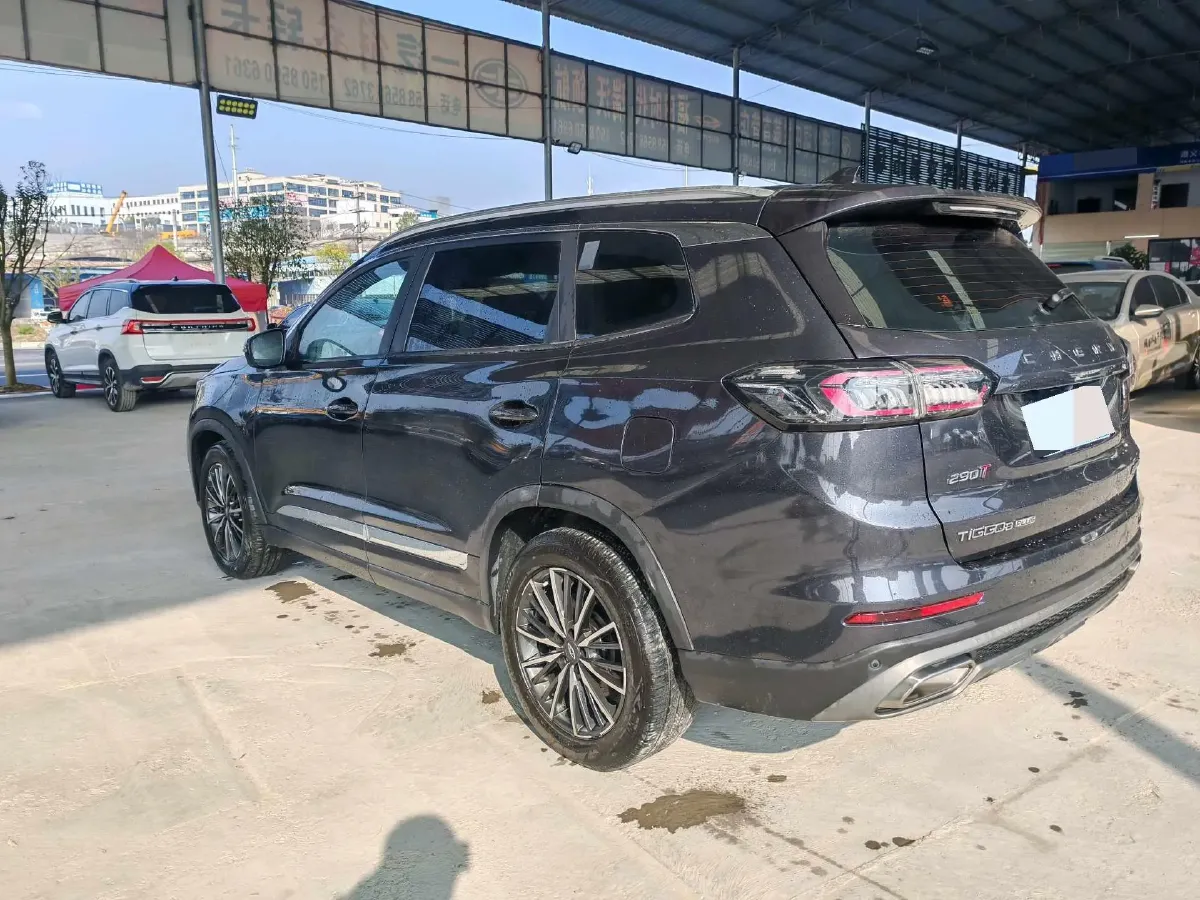 2022 Chery Tiggo 8 Plus 1.6T 197HP L4 7DCT,autocango,china used car exporter,china ev exporter,chinese used car exporter,chinese used ev exporter