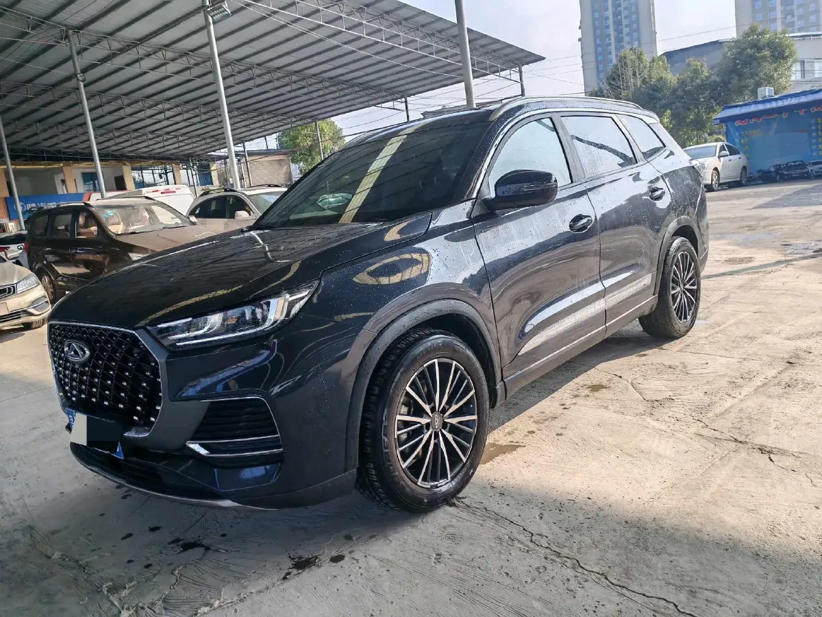 2022 Chery Tiggo 8 Plus 1.6T 197HP L4 7DCT,autocango,china used car exporter,china ev exporter,chinese used car exporter,chinese used ev exporter