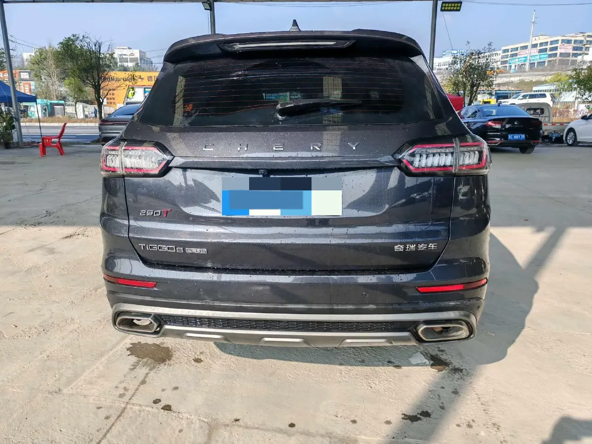 2022 Chery Tiggo 8 Plus 1.6T 197HP L4 7DCT,autocango,china used car exporter,china ev exporter,chinese used car exporter,chinese used ev exporter