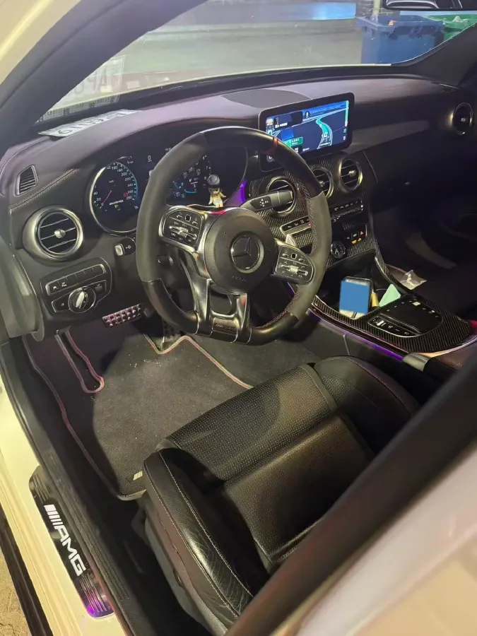 2019 Mercedes-Benz C AMG 3.0T 390HP V6 9AT,autocango,china used car exporter,china ev exporter,chinese used car exporter,chinese used ev exporter