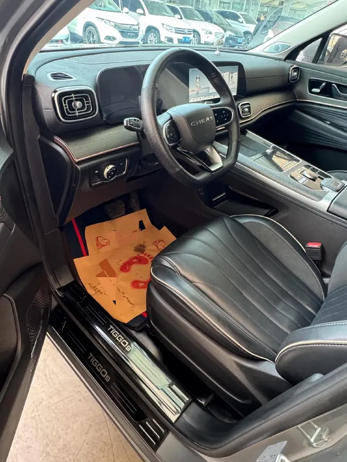2023 Chery Tiggo 9 2.0T 261HP L4 7DCT,autocango,china used car exporter,china ev exporter,chinese used car exporter,chinese used ev exporter