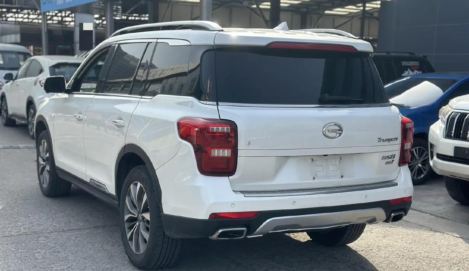 2017 GAC Trumpchi GS8 2.0T 201HP L4 6AT,autocango,china used car exporter,china ev exporter,chinese used car exporter,chinese used ev exporter