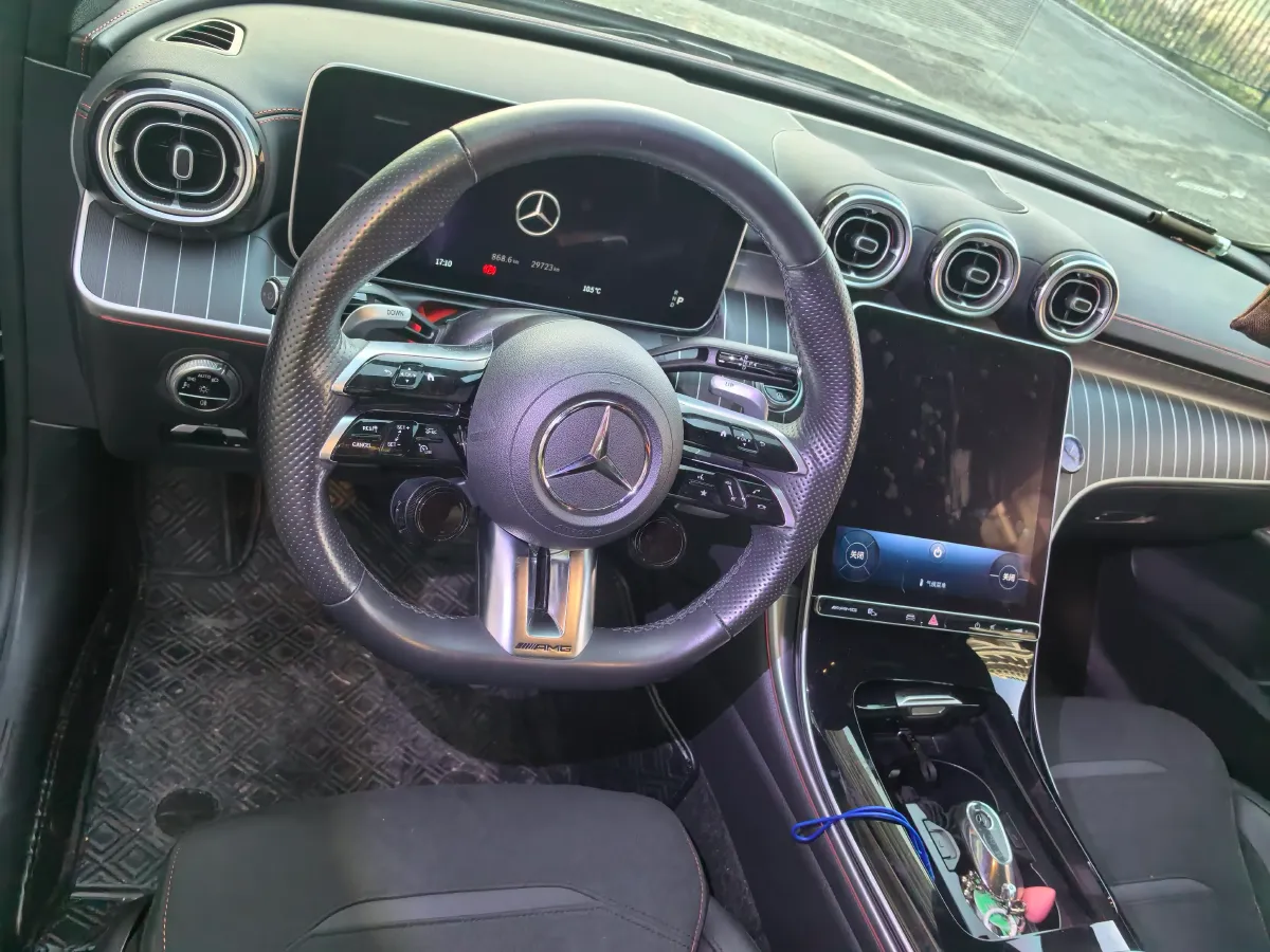 2024 Mercedes-Benz C AMG 2.0T 408HP L4 9AT,autocango,china used car exporter,china ev exporter,chinese used car exporter,chinese used ev exporter