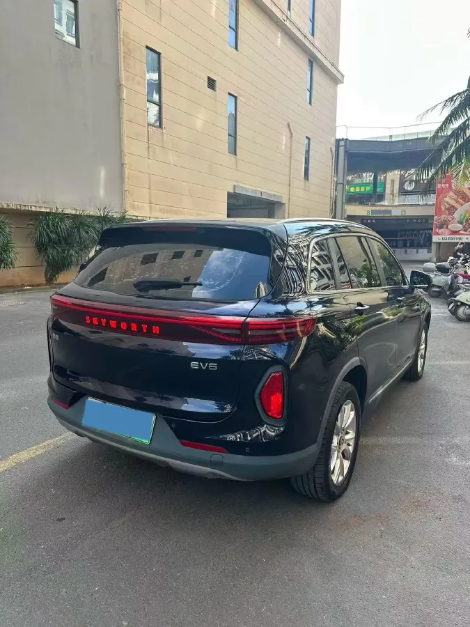 2021 Skyworth EV6 BEV 55.33KWH,autocango,china used car exporter,china ev exporter,chinese used car exporter,chinese used ev exporter
