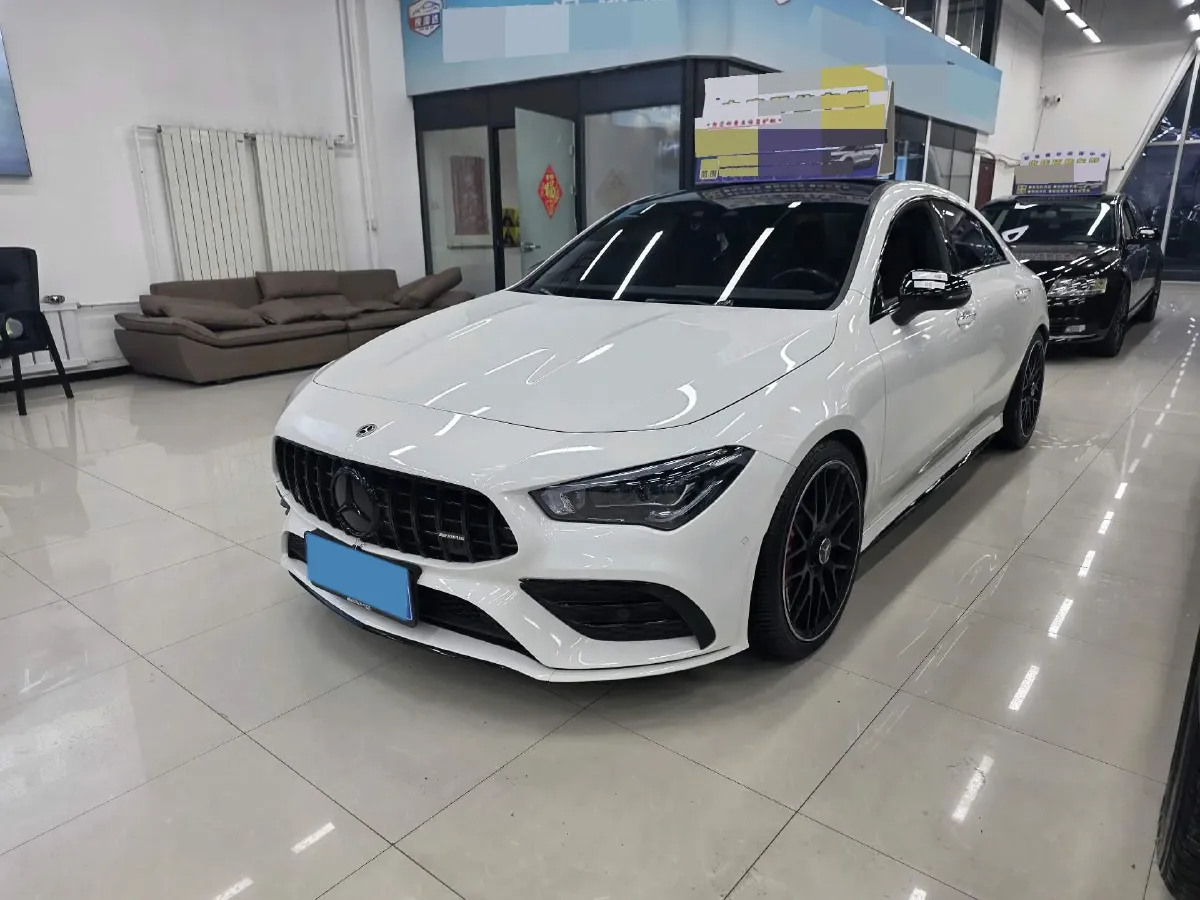 2021 Mercedes-Benz CLA AMG 2.0T 306HP L4 7DCT,autocango,china used car exporter,china ev exporter,chinese used car exporter,chinese used ev exporter