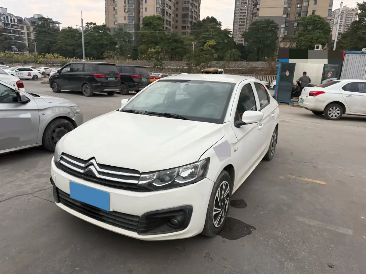 2018 Citroen Elysee 1.6L 117HP L4 5MT