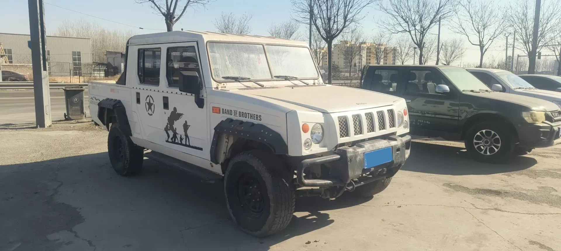 2018 BAW Warrior Pickup 2.8T 109HP L4 5MT,autocango,china used car exporter,china ev exporter,chinese used car exporter,chinese used ev exporter