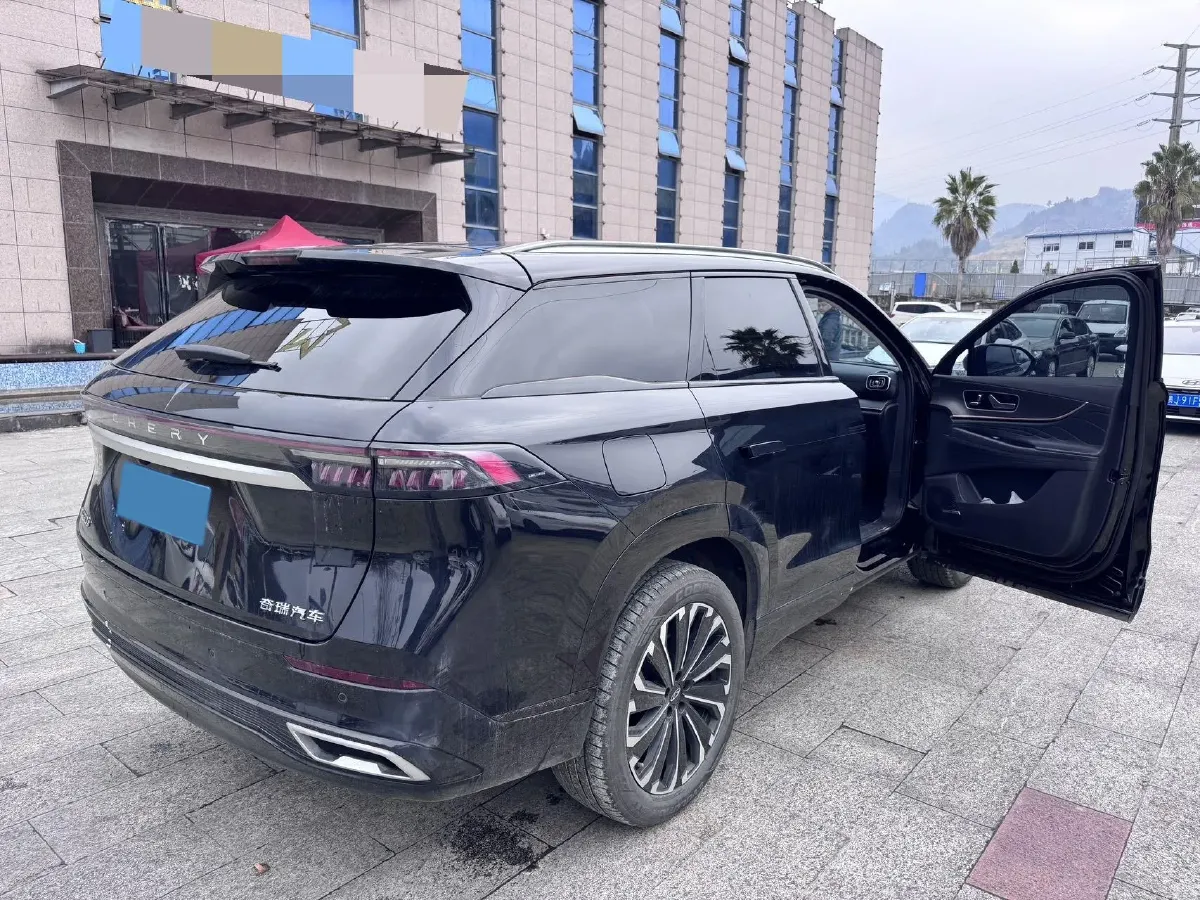 2023 Chery Tiggo 9 2.0T 261HP L4 7DCT,autocango,china used car exporter,china ev exporter,chinese used car exporter,chinese used ev exporter
