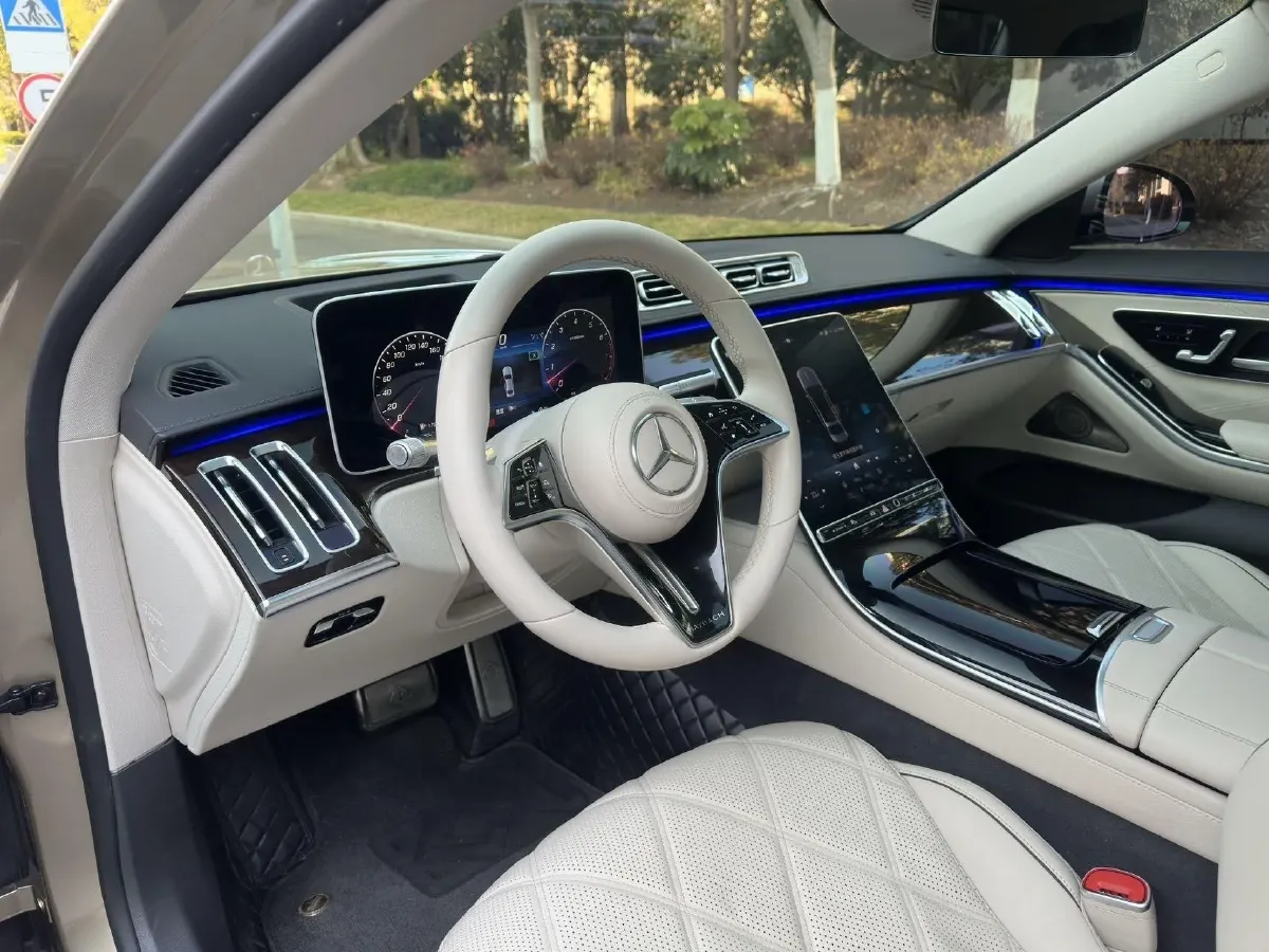 2021 Mercedes-Benz Maybach S Class 3.0T 367HP L6 9AT,autocango,china used car exporter,china ev exporter,chinese used car exporter,chinese used ev exporter