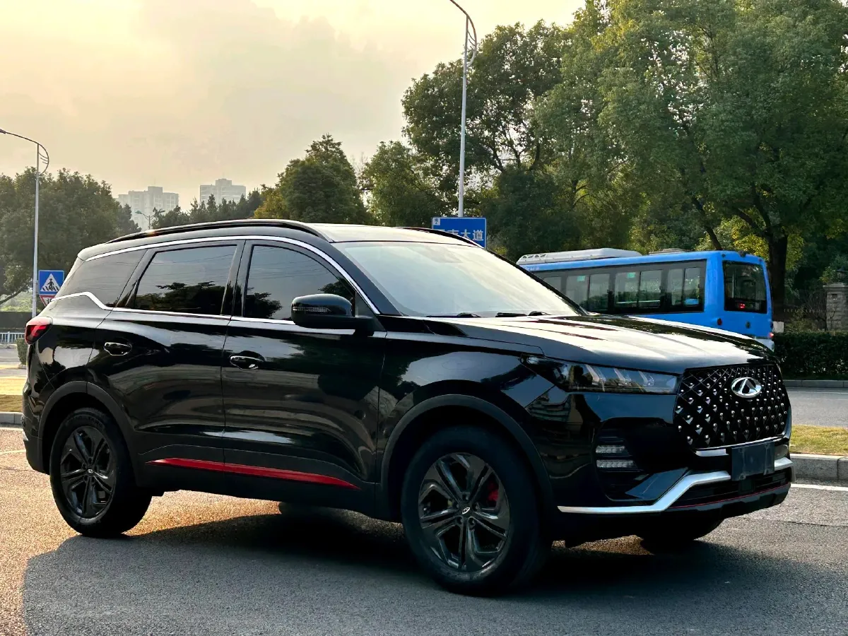 2022 Chery Tiggo 7 1.5T 156HP L4 CVT,autocango,china used car exporter,china ev exporter,chinese used car exporter,chinese used ev exporter